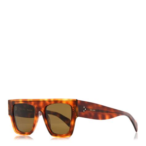 CELINE Acetate Sunglasses CL40014I Dark Havana